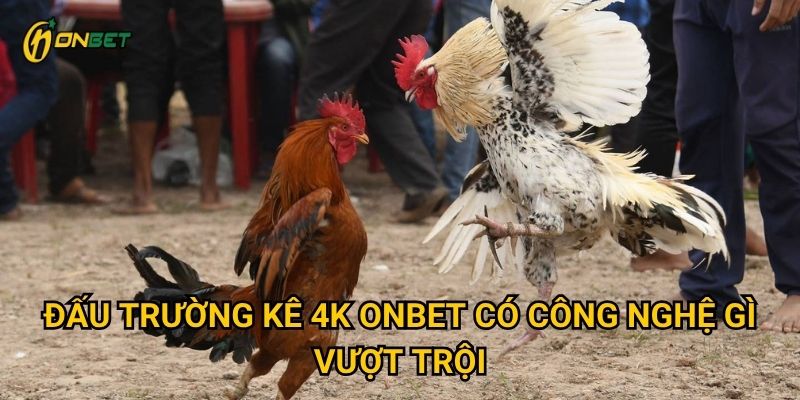 Đấu Trường Kê 4K Onbet có công nghệ gì vượt trội?