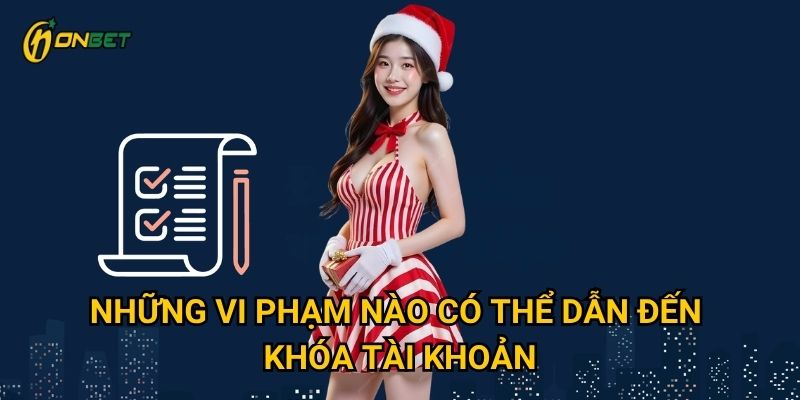 Làm thế nào để hiểu rõ điều khoản điều kiện tại Onbet? 2 Những vi phạm nào có thể dẫn đến khóa tài khoản?